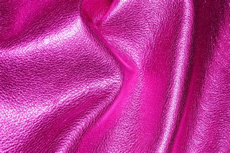 pink metallic leather fabric|pink leather top.